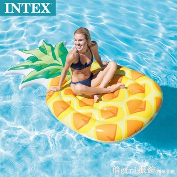夏天泳池菠蘿充氣水上浮排浮床水床海灘沙灘充氣墊全館特惠免運YTL 雙11全館免運
