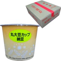  丸大豆カップ納豆(タレ・カラシ付) 40G 40食入 冷凍 3セット