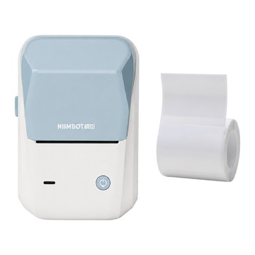 NIIMBOT 標籤機 附標籤紙 B1  天青色  1個