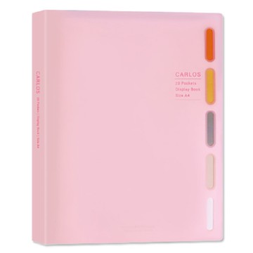 A4 果凍資料本-20張 (內袋加厚款)