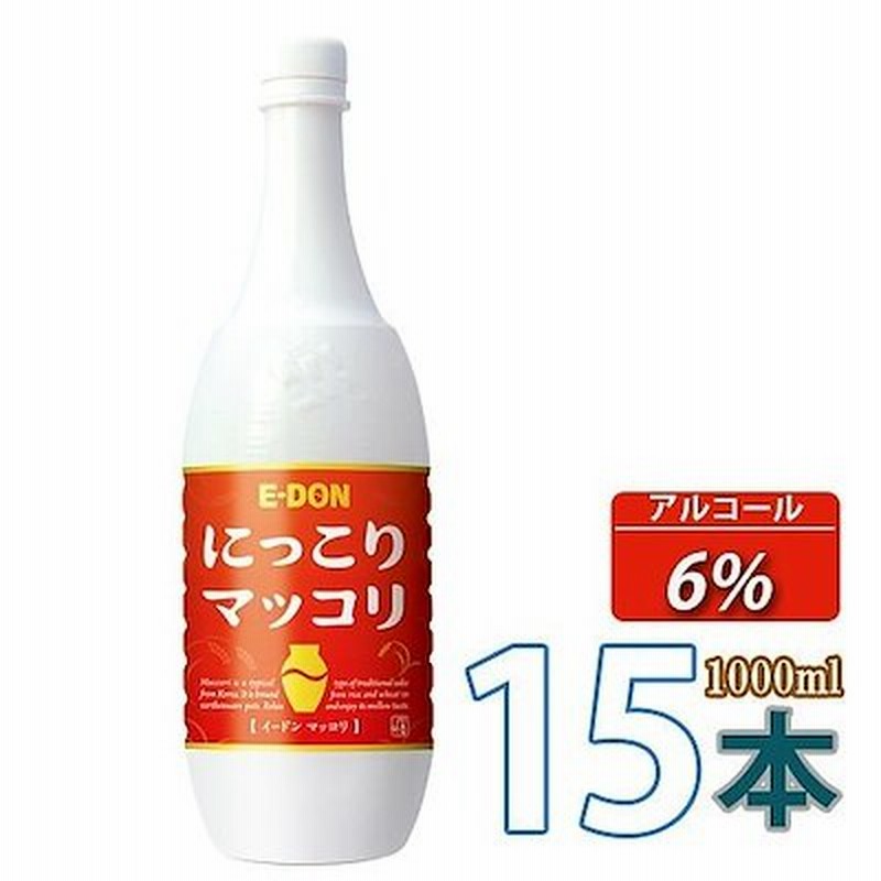 現金特価 マッコリ 韓国酒 米マッコリ 醇 1000ml Rmladv Com Br