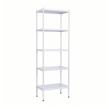 dayneeds 日需百備 極致工藝 烤漆架 兩色可選 展示架/儲藏架/收納層架/層架/鐵架 1個  60 x 45 x 210cm  白色  5層