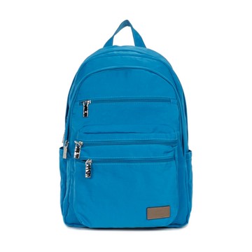 J II 後背包-風旅雙拉鍊防潑水後背包-海洋藍-6003-16