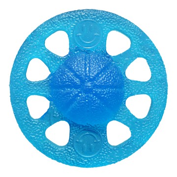 矽膠減壓手指外張訓練器 握力訓練 手指伸力訓練 活動雙手  藍色  1個  8孔