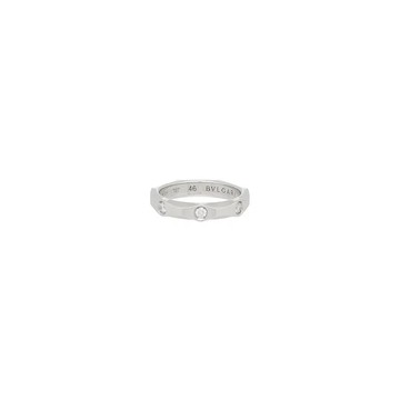 #EU46 BVLGARI INFINITO 系列鉑金鑽石戒指 / 351999