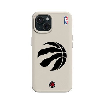 iPhone 15 SolidX 貝殼灰 - NBA - B&W-多倫多暴龍 Toronto Raptors B&W