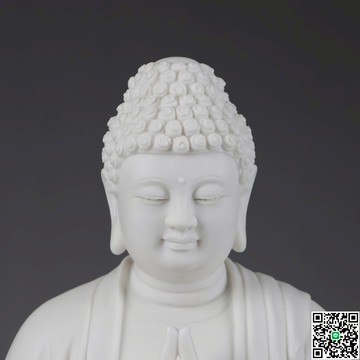 陶瓷說法印釋迦摩尼大日如來佛像家用供奉擺件客廳佛像保平安擺件