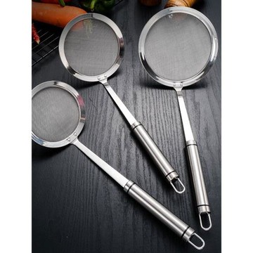 304不銹鋼打沫勺撈浮沫過濾網大孔撇油神器密漏火鍋漏勺渣隔油勺