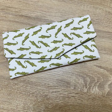 小鱷魚 紅包袋  口罩收納袋  存摺包   多功能小包 可愛獨家款