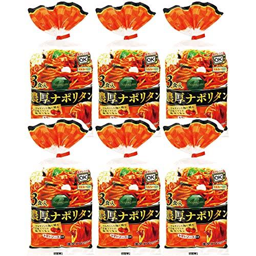 五木食品 3食濃厚ナポリタン 483g ×6個(電子レンジ調理可能)(常温保存商品)