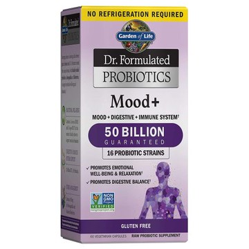 Dr. Formulated Probiotics Mood Plus 60 Caps by Garden of Life