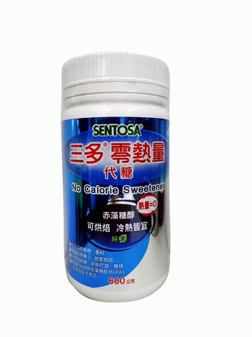 三多 SENTOSA  零熱量代糖 (600g) 赤藻糖醇  赤藻糖 零卡路里 純素 -效期2026.09.24