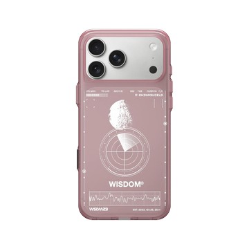 iPhone 17 Pro Max Clear (相機按鈕) 晶醺玫 - WISDOM - PLAN