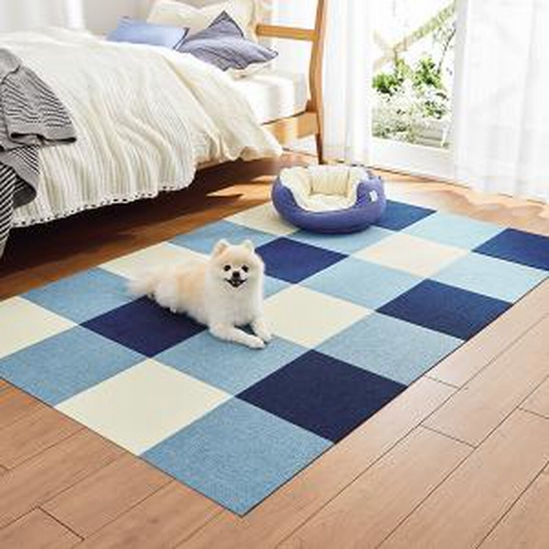 サンコー ピタッと吸着タイルマット スクエア 小 グリーン 8枚 犬用マット カーペット 通販 Lineポイント最大get Lineショッピング