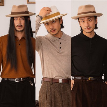 SOARIN英倫復古羊毛翻領針織衫(QJLM02)