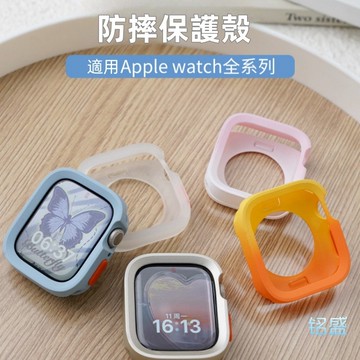 手錶保護殼 硅膠套 適用於 Apple Watch 11 10 手錶殼9 8 SE 蘋果手錶保護殼 42mm 46mm