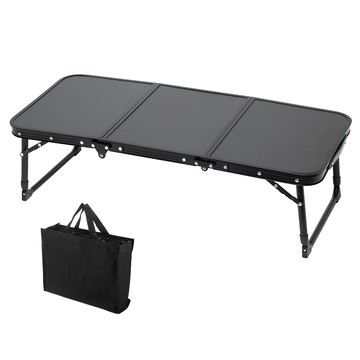 comet 戶外3段式折疊桌 附收納包  90cm  90 x 40 x 32cm  黑色