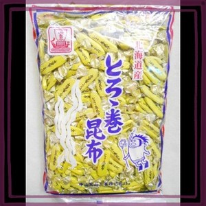 中山食品工業 とろろ巻昆布1ＫＧ×1袋