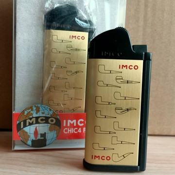 【現貨附發票】【IMCO正品】煙斗專用打火機(軟火、金色) 型號：IM3361350