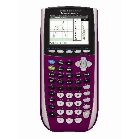 カラーグラフ電卓　Texas Instruments TI-84 Plus C Silver Edition ■並行輸入品■ (パープル)