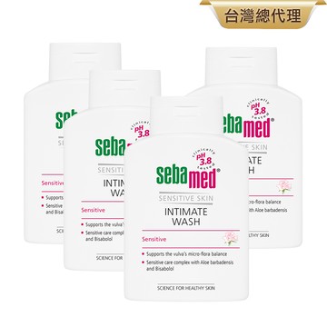 施巴5.5 sebamed 護潔露(pH3.8一般型)200ml 4入組