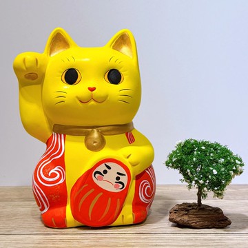 【黃福達喵】日本谷中堂招財貓 | 達摩