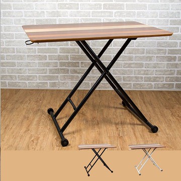 餐桌 升降桌 工作桌 日式茶几桌 拼貼成型桌面 MIT台灣製【5043-3】Tasteful 特斯屋