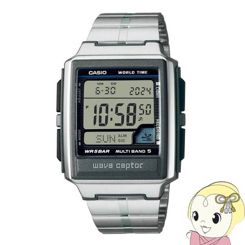 カシオ CASIO 腕時計 wave ceptor ウェーブセプター WV-59RD-1AJF/srm | LINEショッピング