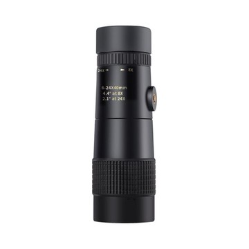 單筒高倍高清連續變倍望遠鏡1000倍夜視接手機伸縮便攜8倍鏡 ATF【摩可美家】