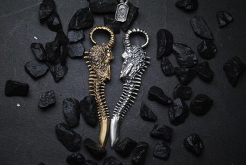 THE SIXTE BASEMENT/手作銀飾/墜飾/十二宮/摩羯座