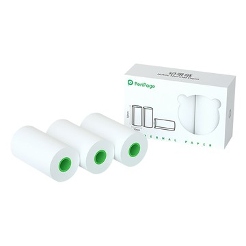 PeriPage 愛立熊紙廠 不可貼紀錄紙 57mm 感熱貼紙 標籤貼紙 標籤紙 打印紙 熱敏紙