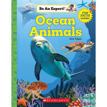 Be An Expert!: Ocean Animals / Amy Edgar / Scholastic出版社旗艦店