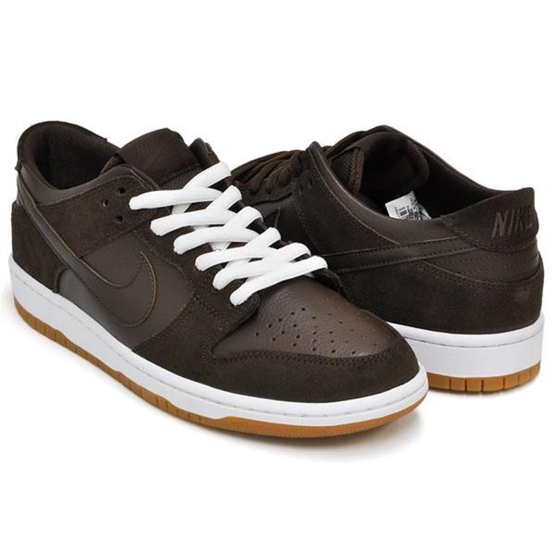 NIKE DUNK LOW PRO IW 【ナイキ ダンク ロー プロ アイショッド・ウェア SB】 BAROQUE BROWN / BAROQUE  BROWN - WH | LINEショッピング