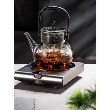 德茗堂貓眼六代電陶爐煮茶器燒水壺室內圍爐煮茶電爐小型2024新款