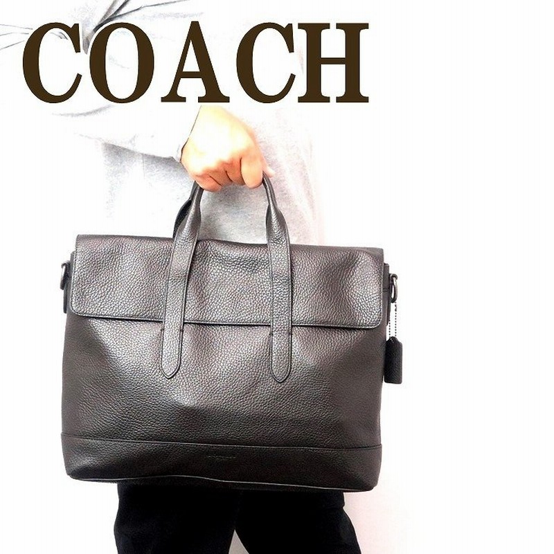 コーチ Coach バッグ メンズ トートバッグ ビジネスバッグ ブリーフケース 2way ショルダーバッグ ブラック黒 qbbk 通販 Lineポイント最大0 5 Get Lineショッピング