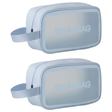 防水收納包 側提  25 x 14 x 8cm  藍色