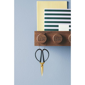 Room Copenhagen LEGO木製裝飾書架(深色橡木)41120901送禮
