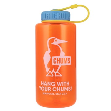 CHUMS Booby Bottle 1000ml攜帶式冷水壺 橘/淺藍_CH622125D027