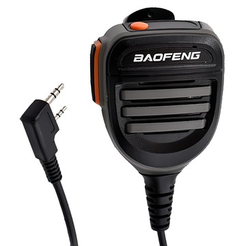BAOFENG 寶峰 K頭系列 原廠雙PTT手持麥克風  VF-10K  黑色