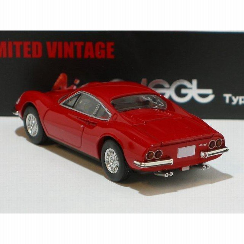 フェラーリディーノ246GT TypeM（赤）LV【トミーテック社1/64ミニカー 