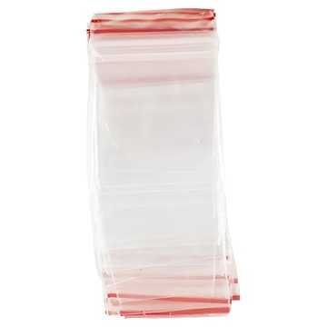 樂麥 001B夾鏈袋 LDPE塑膠  特小(26 x 27mm)  12包  1組