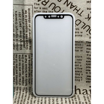 【滿膠2.9D】蘋果 APPLE IPhone X 5.9吋 亮面 黑色 內縮 不卡殼 滿版抗油汙 鋼化玻璃貼硬度9H
