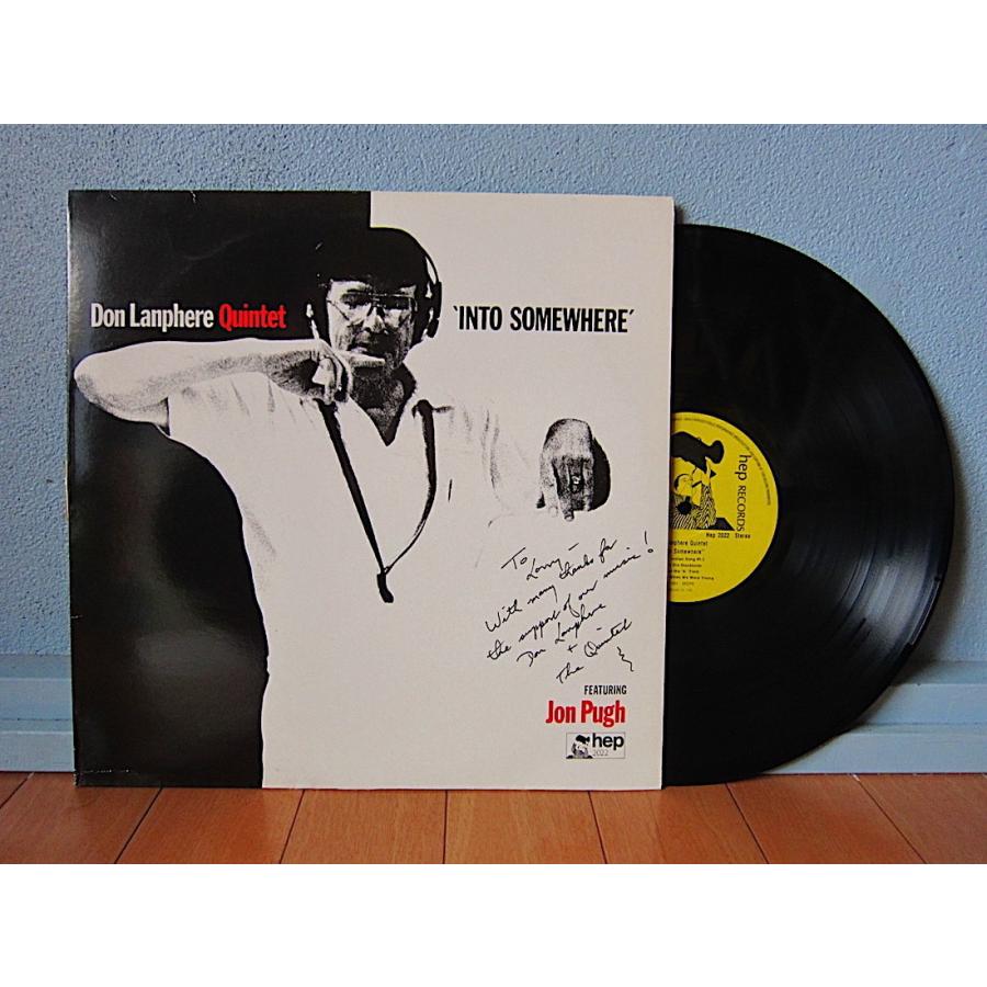 Don Lanphere Quintet Featuring Jon Pugh●INTO SOMEWHERE Hep Records hep 2022●220111t1-rcd-12-jzレコード英盤UKジャズ