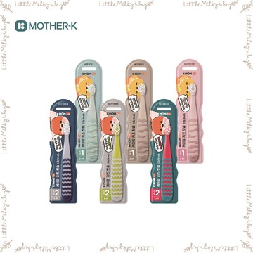 【LMW親子選品】🌿韓國 MOTHER-K K-MOM 纖柔護理兒童牙刷 潔淨護理兒童牙刷🌿