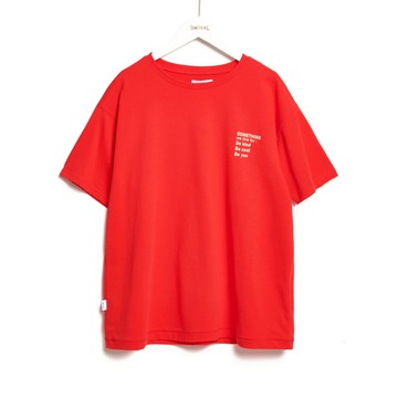 SOMETHING｜女裝｜貓咪前後片印花短袖T恤