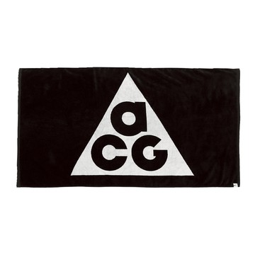 [ACS] Nike 大毛巾 ACG Towel 浴巾 純棉 黑 白 雙面 運動毛巾 N100882001-2OS