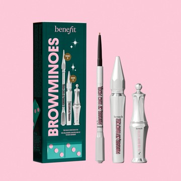 ✨新品【Benefit】＃3.5 伯爵茶 眉好骨牌連線遊組 (這細我的眉筆+我的精緻眉采膏+24小時眉彩定型膠精緻版) 快速出貨- Benefit貝玲妃