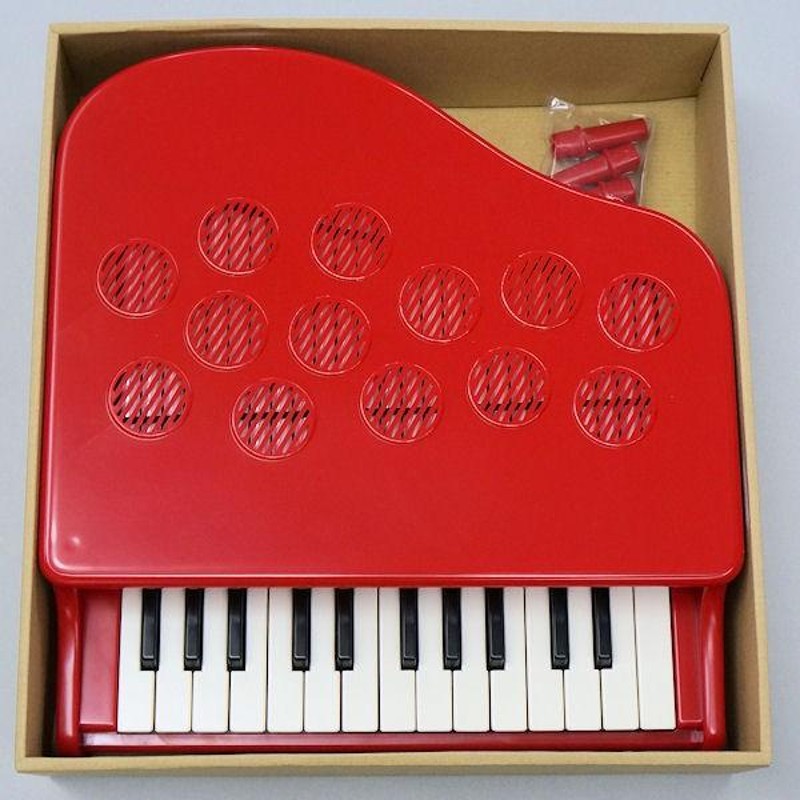 カワイ ミニピアノ P-25 ローズレッド mini Piano | LINEショッピング