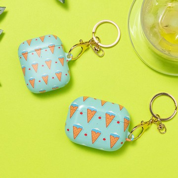 【客製化】湖水藍富士山雪糕 AirPods Pro 3 / AirPods 4 保護殼