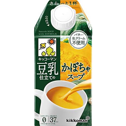 キッコーマン食品 豆乳仕立てのかぼちゃスープ500ml×12